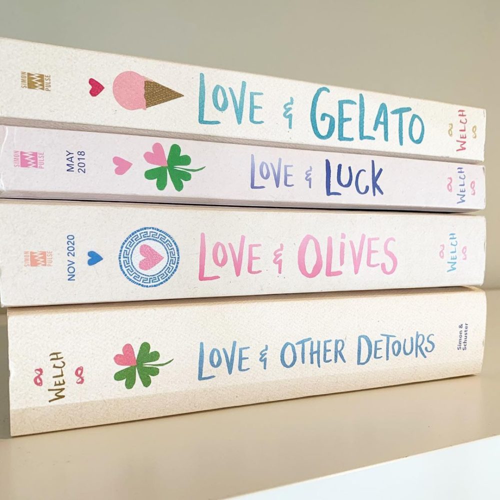 Jenna Evans Welch Love & Gelato Love & Luck Love & Olives