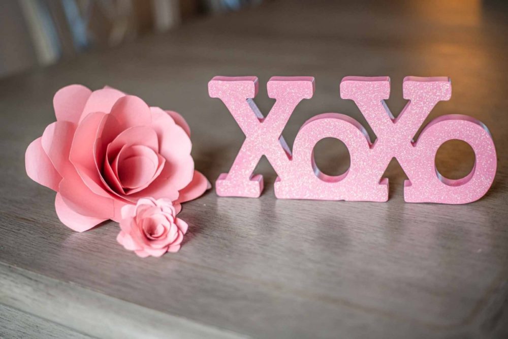 How to make paper flower - DIY Valentine's Craft for Kids-4