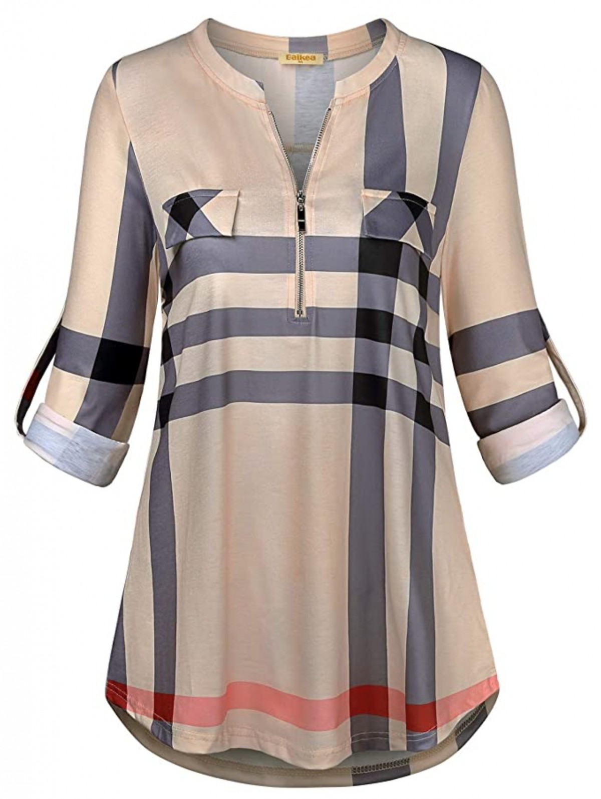 casual tunic blouse for tall women
