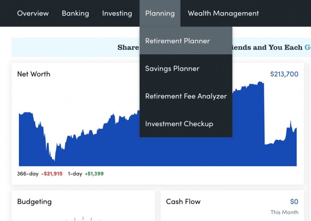 how to use personal capital retirement planner - Money Fit Moms