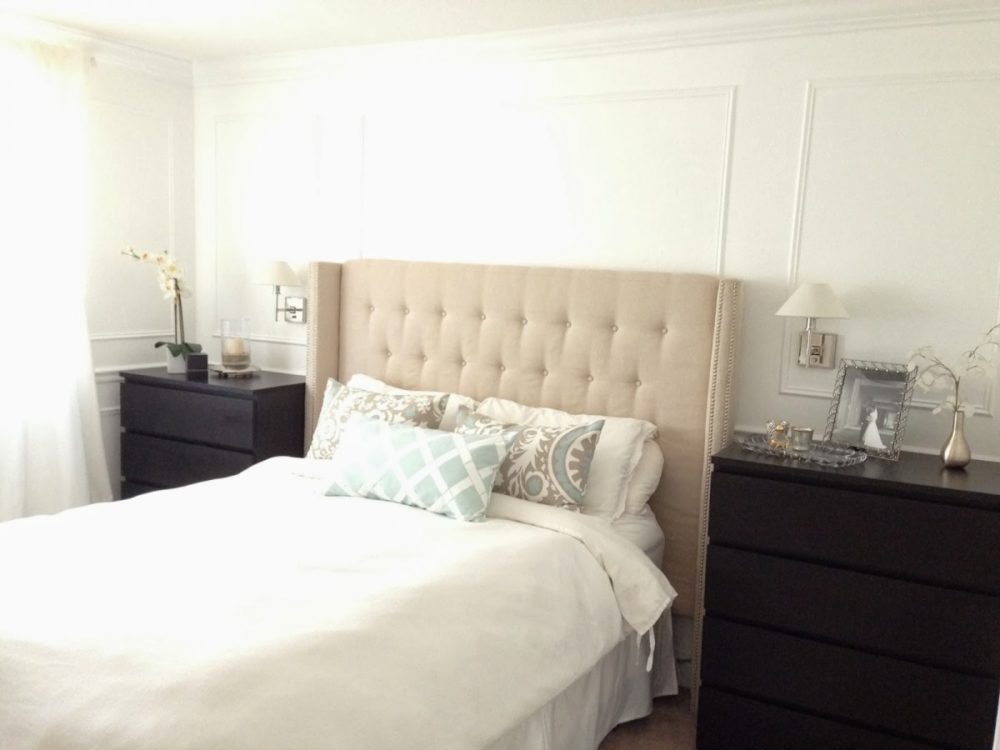 how to make a small bedroom look bigger and brighter after 3